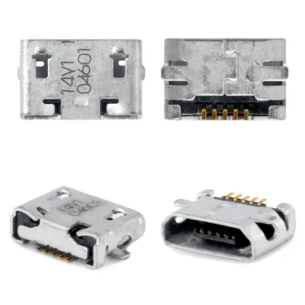 MR3_7331 Конектор заряджання nokia 207, 208, 216, 220, 225, 230, 500 asha, 503, 710 lumia (5 шт.) PRC