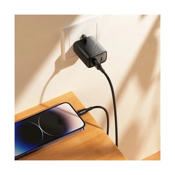 MR4_153974 Кабель hoco x120 beneficio charging data cable lightning 2.4a, 1 m білий HOCO