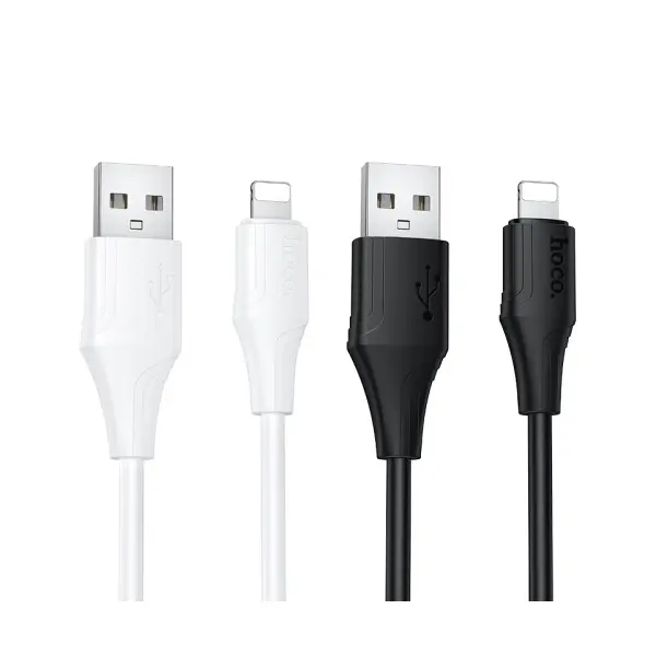 MR4_153937 Кабель pd hoco x124 bien pd27w silicone charging data cable ip, 1 m білий HOCO