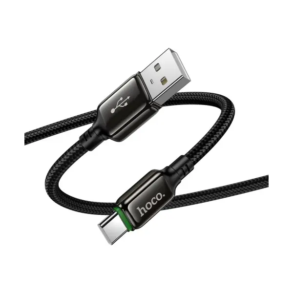 MR4_153966 Кабель hoco x127 exceed charging data cable type-c чорний HOCO
