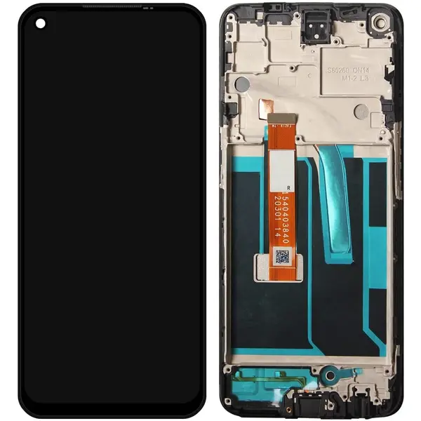 MR3_194658 Дисплей oneplus nord n10 5g у зборі з сенсором та рамкою чорний (prc) ONEPLUS