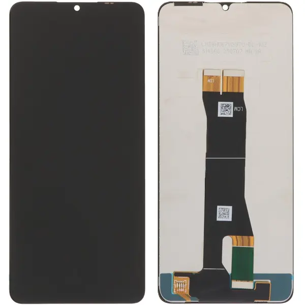 MR3_331298 Дисплей zte blade a76 5g у зборі з сенсором чорний PRC