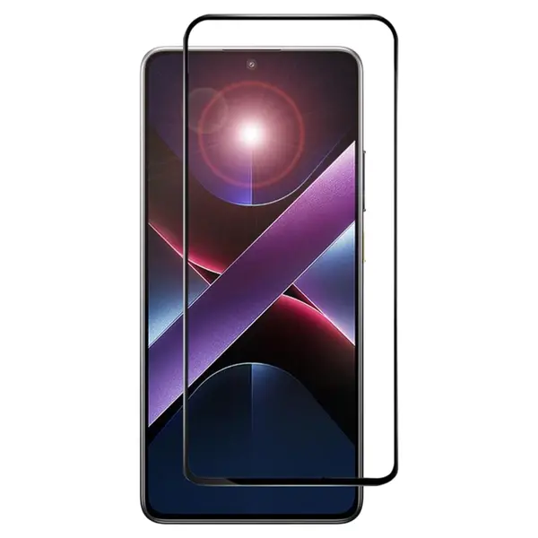 MR3_372670 Захисне скло для xiaomi poco x7 pro 5g (0.3 mm, 4d arc люкс) чорний PRC
