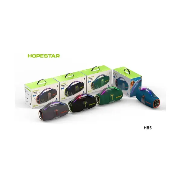 MR4_143130 Колонка bluetooth hopestar h85 70w чорний HOPESTAR