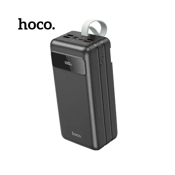 MR4_147631 Умб hoco j86b electric 22.5w fully compatible pd20w, qc, lcd, lamp 60000mah чорний HOCO