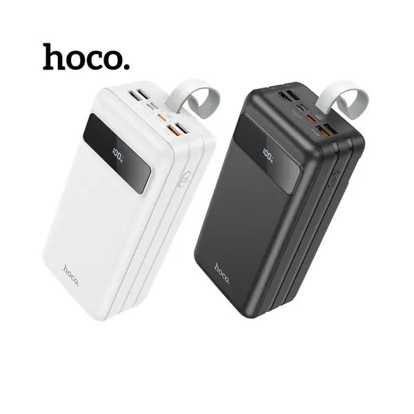MR4_147631 Умб hoco j86b electric 22.5w fully compatible pd20w, qc, lcd, lamp 60000mah чорний HOCO